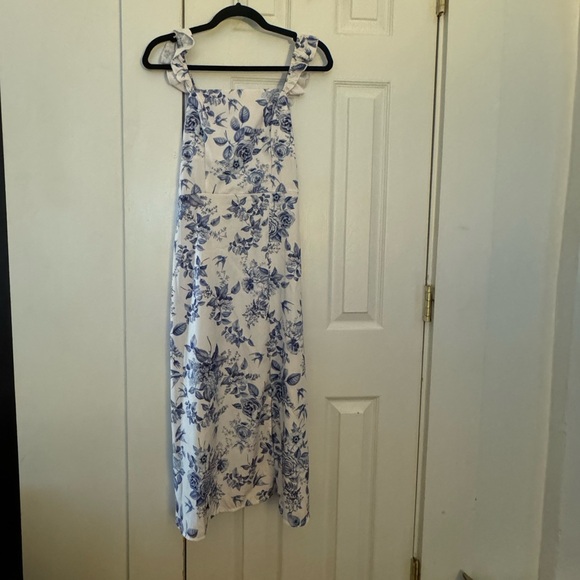 Square Neck Sleeveless Tight Fitted Long Bodycon Maxi Dress Sundresses - Picture 3 of 9